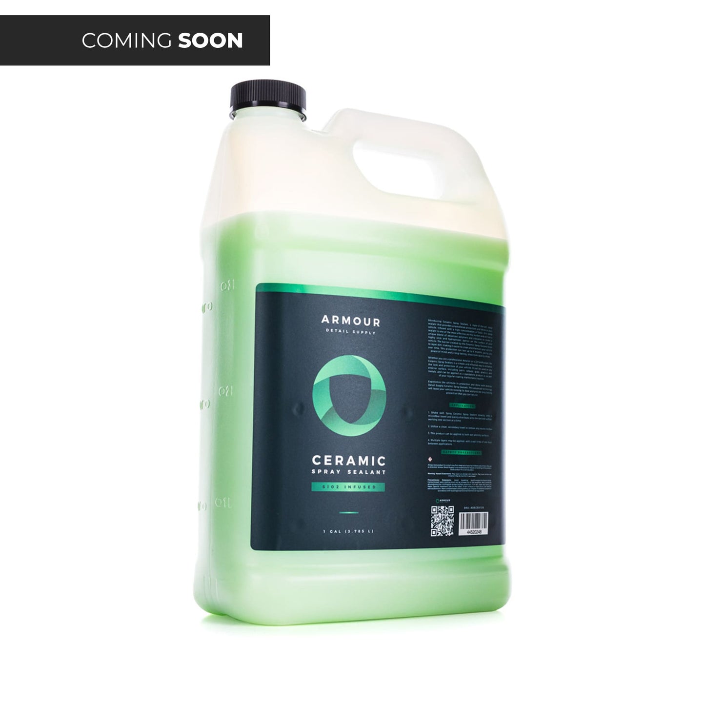 Armour Detail Supply Ceramic Spray Sealant Gallon - Long-lasting ceramic sealant in a professional gallon container.