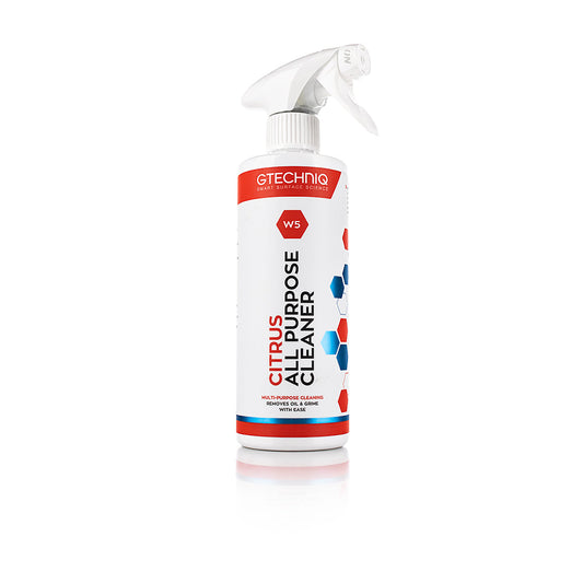 W5 Citrus All Purpose Cleaner bottle for professional automotive cleaning