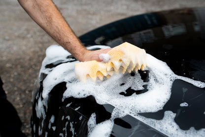 Washing a car with the Sponge Guru Ultimate Profile Sponge