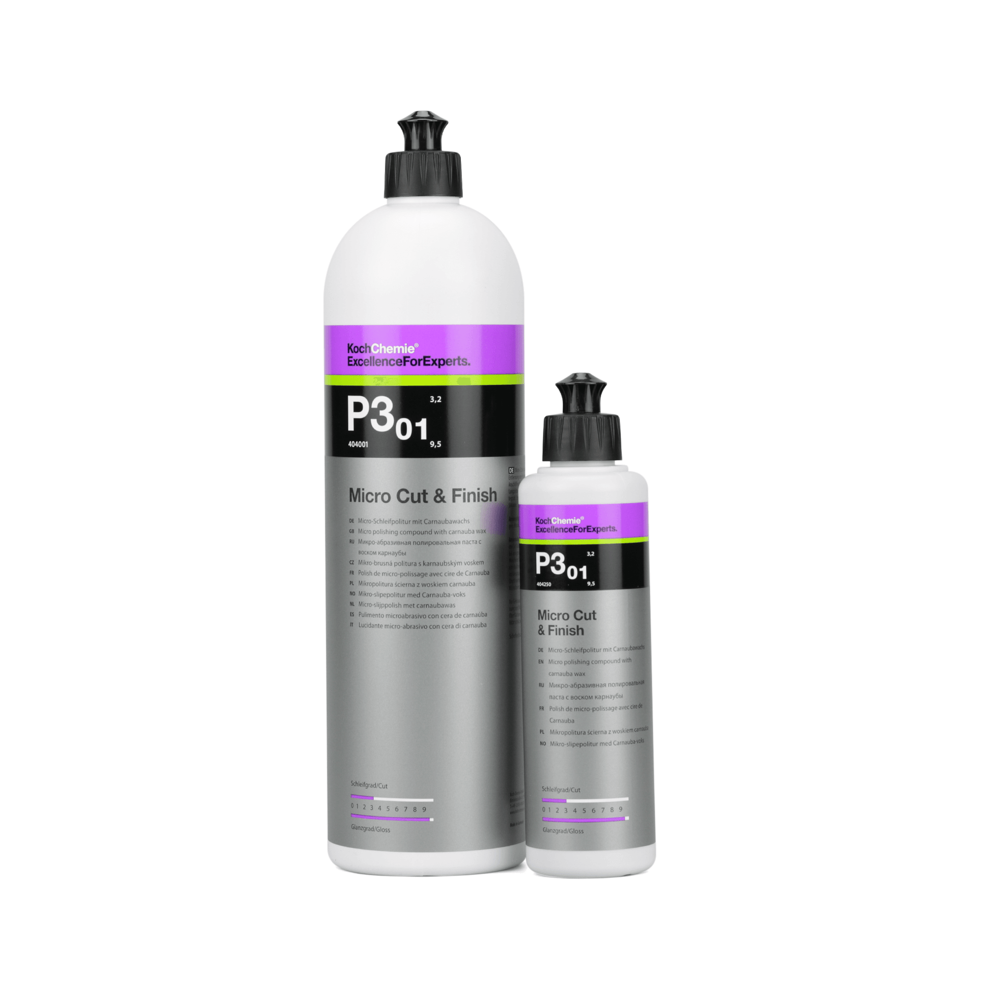 KOCH-CHEMIE - MICRO CUT & FINISH P3.01 250 ml and 1 liter